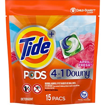 Amazon Tide Pods Downy He Turbo Laundry Detergent Pacs April