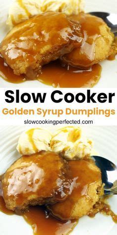 Slow cooker golden syrup dumplings – Artofit