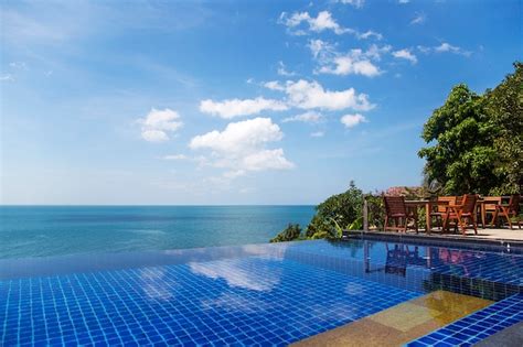 premium photo water surface   pool