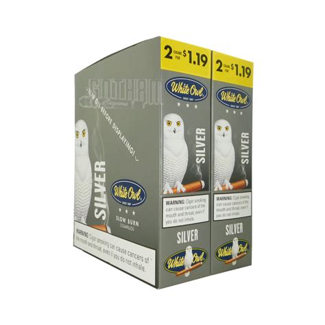 White Owl Cigarillos Silver Gotham Cigars