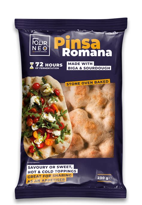 Pinsa Romana Classic Fourneo Flatbreads