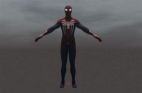 Spiderman PS4 Model Free 3D Model Rigged CGTrader