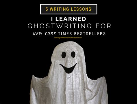 5 Writing Lessons I Learned Ghostwriting for New York Times Bestsellers ...