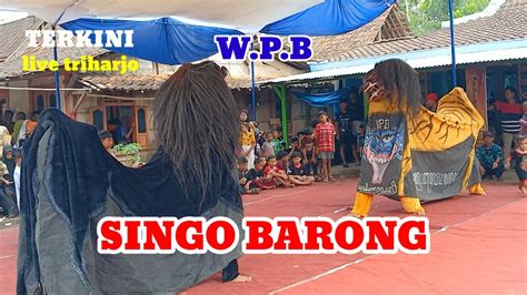 Wahyu Putro Budoyo Singo Barong Terkini Live In Triharjo YouTube