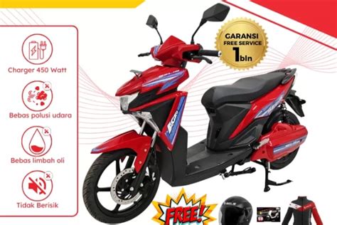 Pilihan Tepat Motor Listrik Subsidi Di Bawah Rp10 Juta Desain Sporty