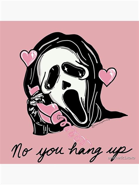 No You Hang Up Sticker For Sale By Aesthetic Xoxo Redbubble