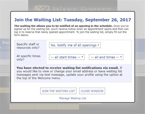 Tuesday Tip: Waiting List – Writing Center