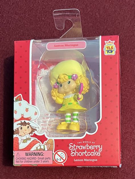 Lemon Meringue Strawberry Shortcake Cheebee Mini Figure By Tls Toy Rare Mib Nrfb Ebay