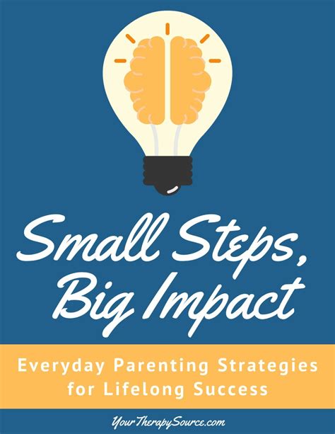 Small Steps Big Impact Ebook Your Therapy Source