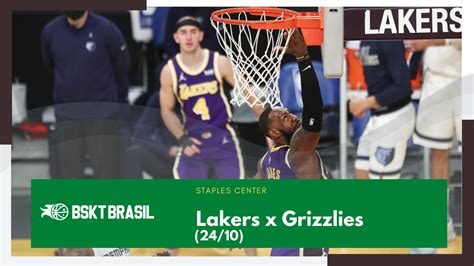 Onde Assistir Lakers X Grizzlies Nba Hoje Ao Vivo