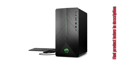 Hp Pavilion Gaming Desktop Computer Amd Ryzen 3 2200g Youtube