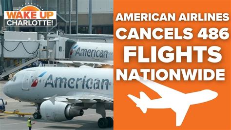 American Airlines Cancellations Hundreds Of Flights Delayed Across Us