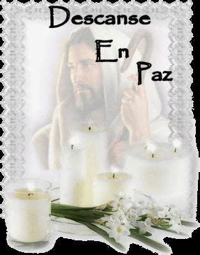 IMÁGENES Y GIFS DE VELAS Descanse en paz frases Descansa en paz y