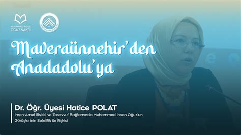 Dr Hatice POLAT Çankırı Karatekin Üniversitesi İslami İlimler