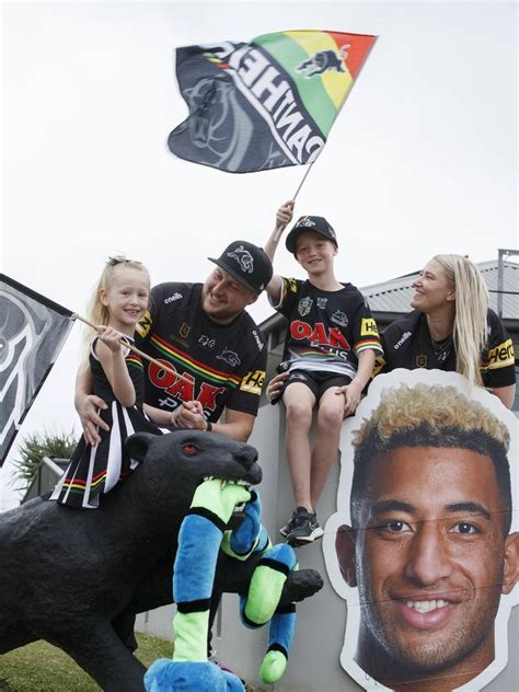 NRL 2022: Penrith Panthers fans deck out Emu Plains home for grand ...