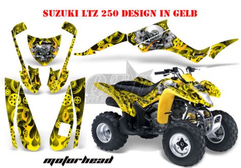 Amr Racing Dekor Graphic Kit Atv Suzuki Ltz Kawasaki Kfx