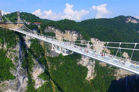 Zhangjiajie Glass Bridge Zhangjiajie Grand Canyon Glass Bridge