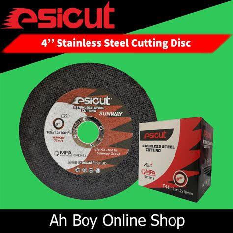 Esicut T Stainless Steel Cutting Disc X X Mm Shopee