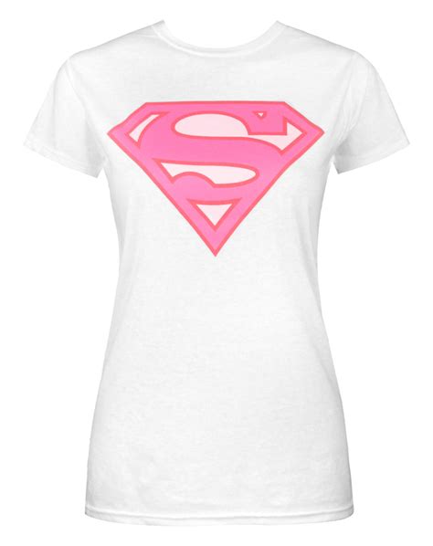 Superman Pink Logo Women's T-Shirt By Worn — Vanilla Underground