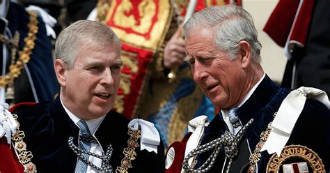 A major royal family spat has erupted between Charles and Andrew.