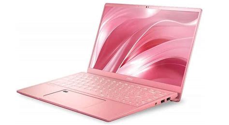 MSI Launches the Prestige 14 Rose Pink Laptop | eTeknix