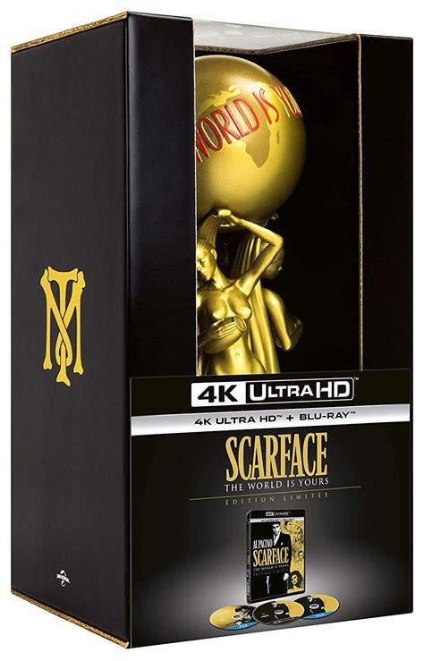 Scarface En K Ultra Hd Blu Ray Coffret Collector Et Pr Commandes