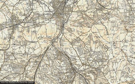 Historic Ordnance Survey Map of Sanderstead, 1897-1902