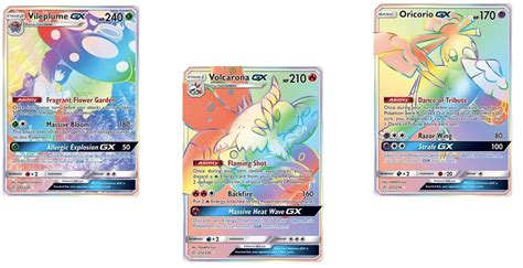 The Rainbow Rare Cards Of Pokémon Tcg Cosmic Eclipse Part 1