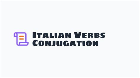 Pulire Verb Conjugation Italian Verbs Conjugation