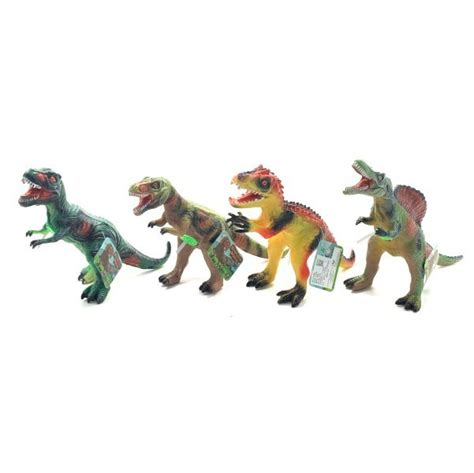 Pepeganga S A Dinosaurios De Goma Con Luz Y Sonido Varios Modelos