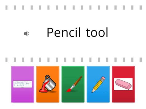 Ms Paint Tools Quiz Find The Match