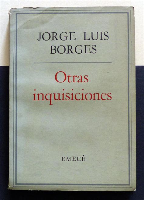 Otras disquisiciones de Jorge Luis Borges Bien Encuadernación de tapa