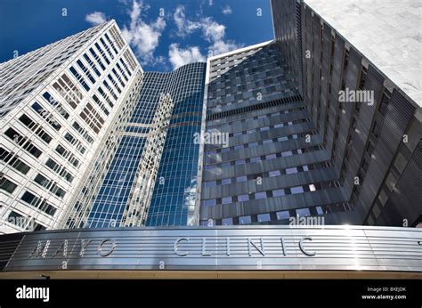 Mayo Clinic Rochester Minnesota Hospital World Famous Stock Photo Alamy