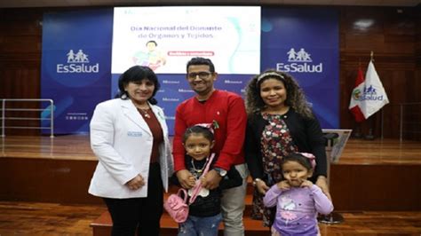 EsSalud lanza la Línea del donante con el reconocimiento a familiares