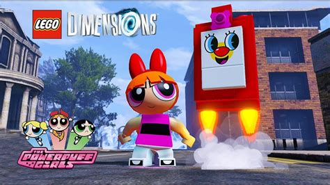 Lego Dimensions Blossom Free Roam Gameplay Powerpuff Girls Wave