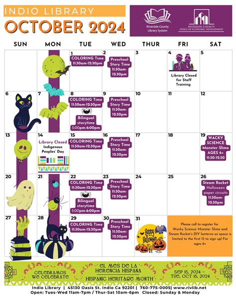 Guide explaining the free digital services that Indio Library offers