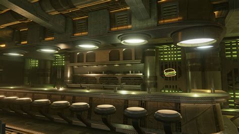 [UE4] Sci Fi Diner Student Project — polycount