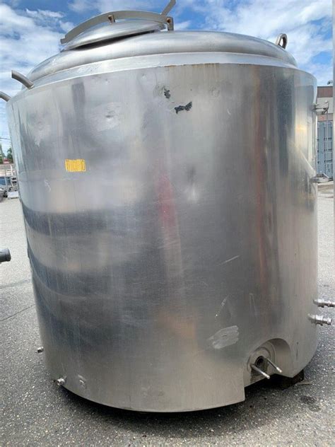 Used Gallon Stainless Steel Jacketed Mix Tank