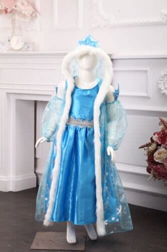 Princess ELSA Let It Go Costume Dress Cosplay Party Dress up - Etsy