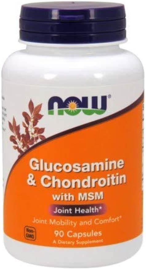 Now Foods Glucosamina Y Chondroitin Con Msm Yaxa Colombia