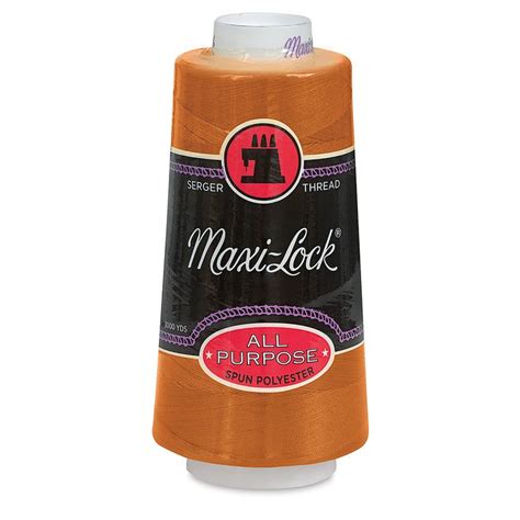 Maxi Lock Thread Brown Yd Spool Blick Art Materials Maxi