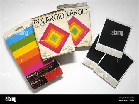 polaroid vintage photography film Stock Photo - Alamy