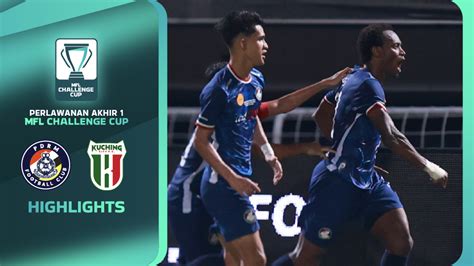 Malaysian Football League Pdrm Fc Kuching City Fc Perlawanan