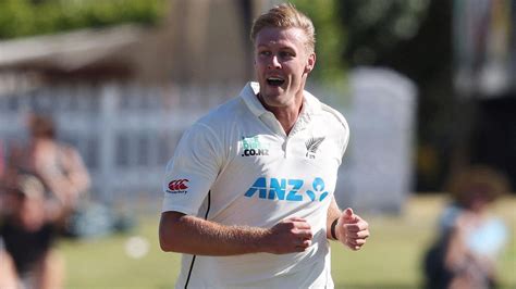 Nz Vs Sa St Test Kyle Jamieson Claims Four Wickets Wins Over Proteas