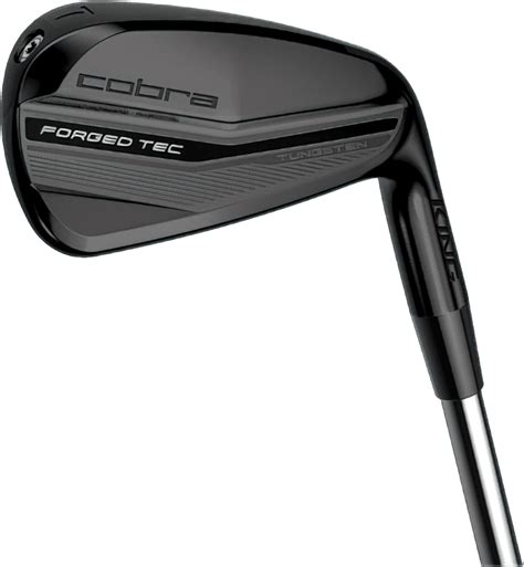 Cobra King Forged Tec Black 6 Irons Steel Custom