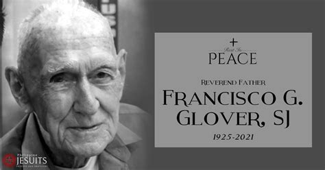 Fr Francisco G Glover Sj 1925 2021 Philippine Jesuits