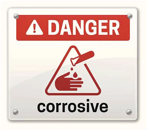 Corrosive warning sign.ai Royalty Free Stock SVG Vector and Clip Art