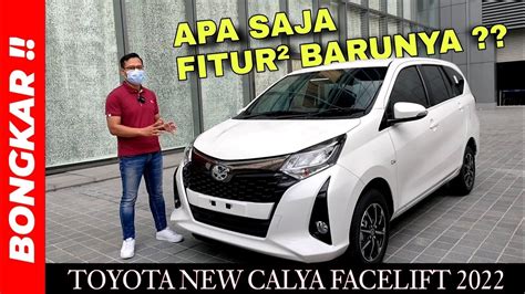 Bongkar Toyota New Calya Facelift 2022 Tipe G Review Exterior