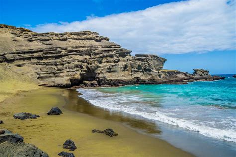 Where to Find the World's Only Green Sand Beaches