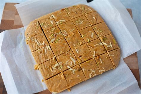 Besan Barfi Besan Ki Chakki Piping Pot Curry